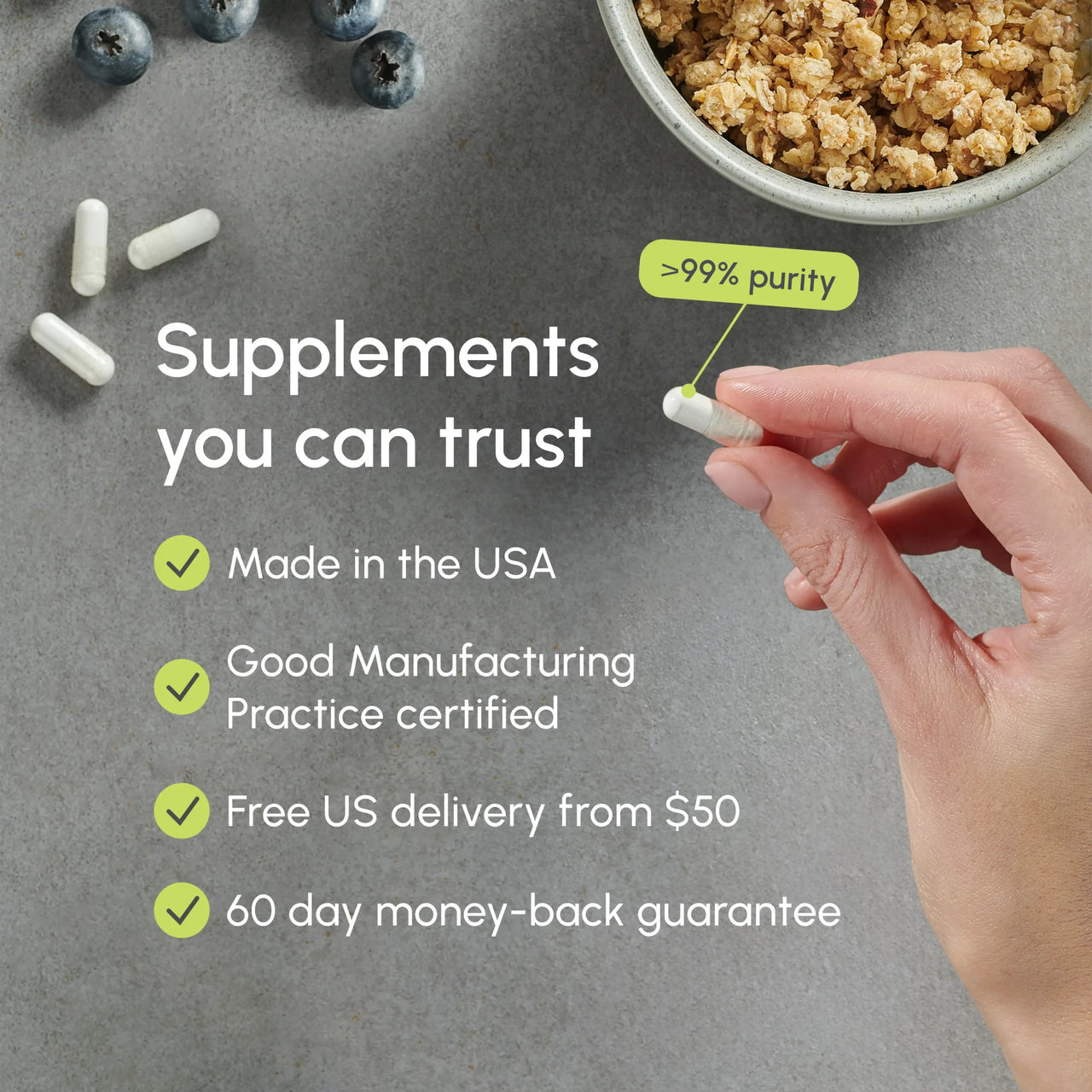 PartiQlar longevity supplement presentation